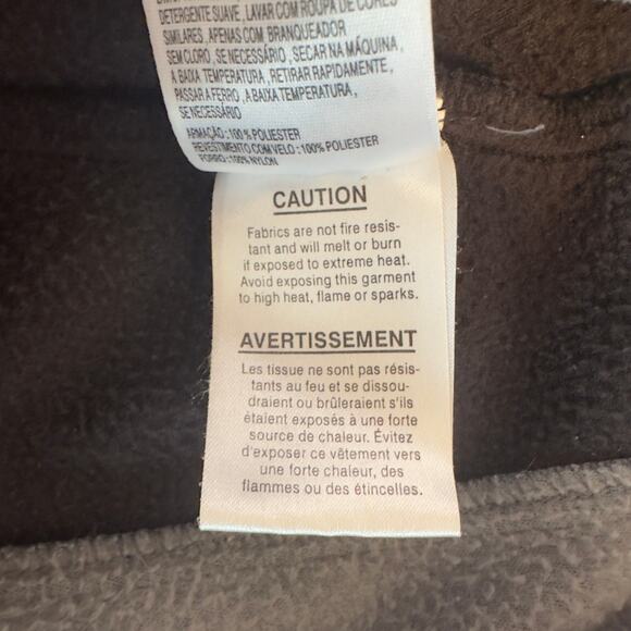 Columbia Men’s Full Zip Fleece Jacket Size L Gray Black Zip Pockets Fall Winter - Picture 8 of 8